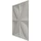 Ekena Millwork 11 7/8in. W x 11 7/8in. H Helene EnduraWall Decorative 3D Wall Panel Covers 0.98 Sq. Ft. WP12X12HEBCO - alternate 4